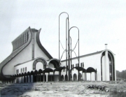 église Notre-Dame-des-Champs en fin de construction